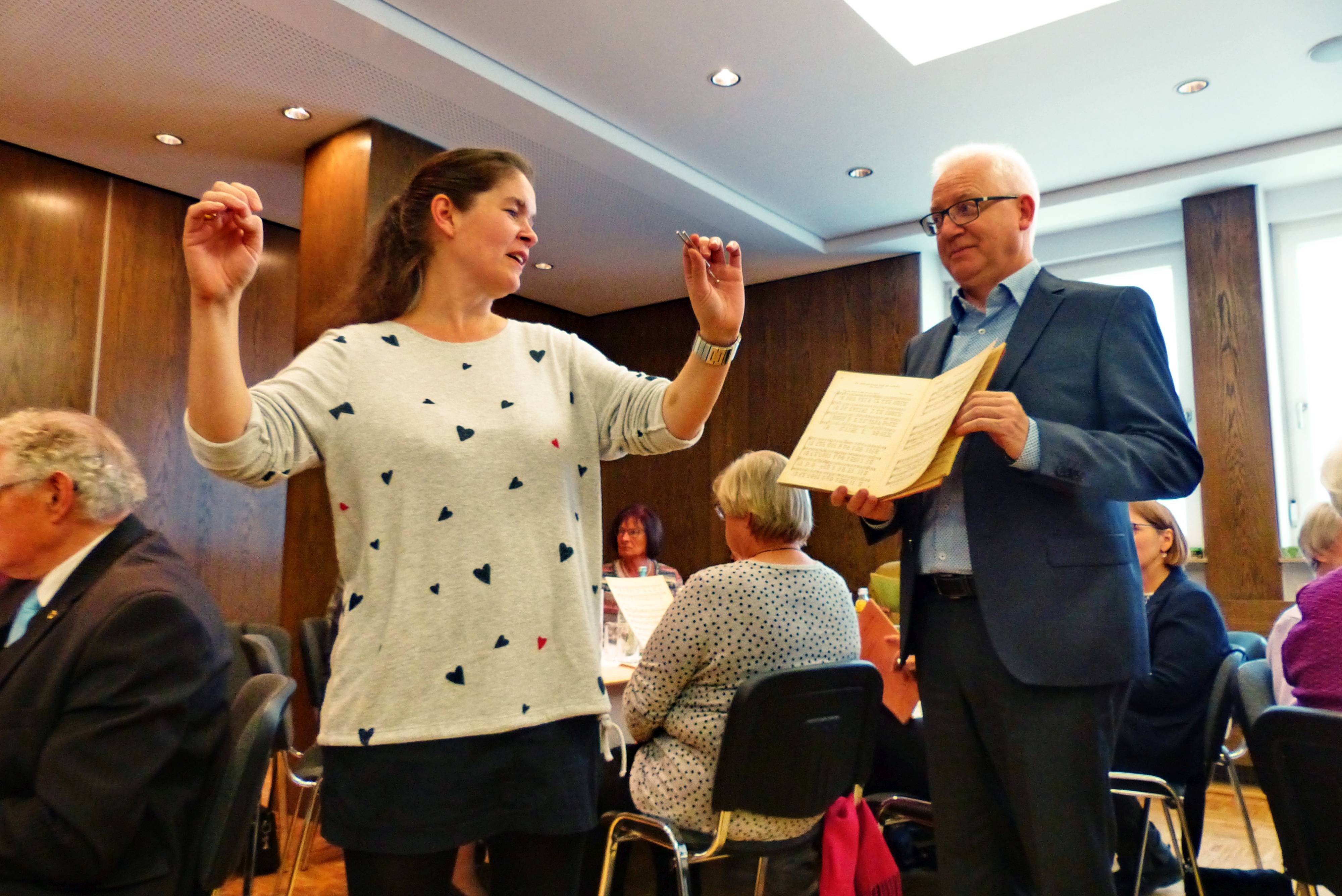 Gespr&aumlche C&aumlcilienfeier